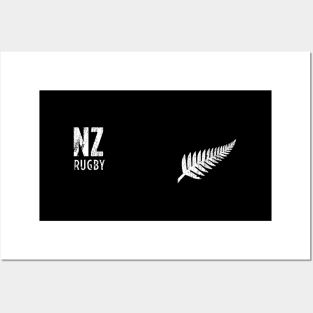 New Zealand Rugby For Posters and Art